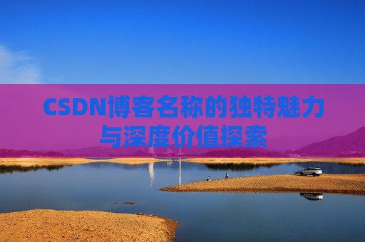 CSDN博客名称的独特魅力与深度价值探索